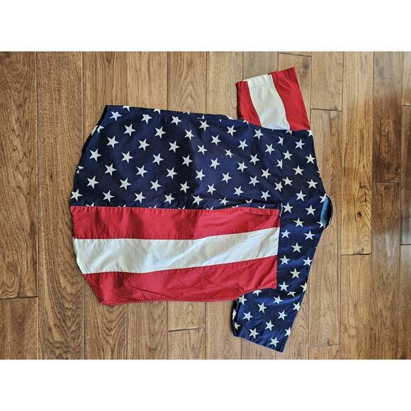Chaps Ralph Lauren American Flag Button Down Shirt Men’s L Preppy Patriotic - Picture 8 of 8